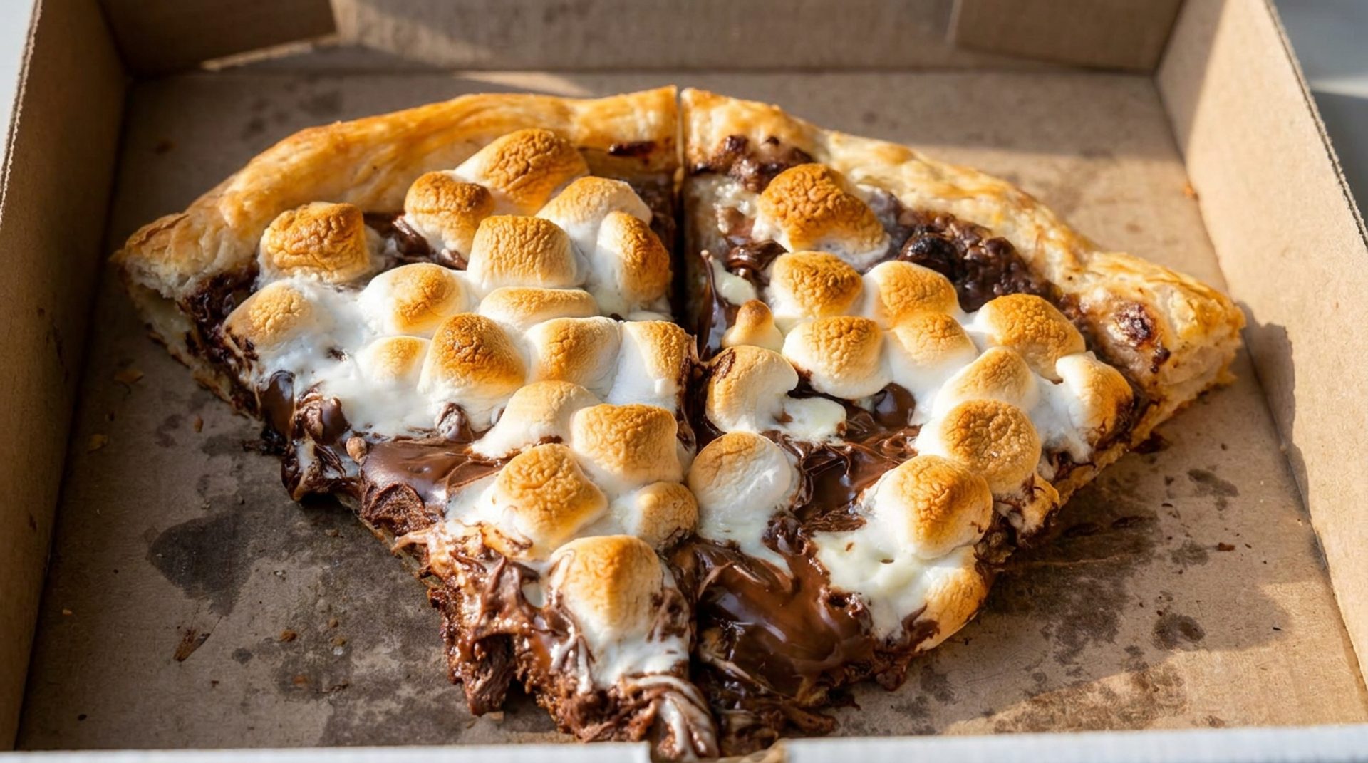 Dessert pizza