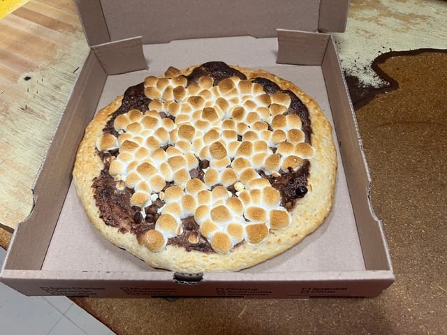 Sinfully chocolate pie.