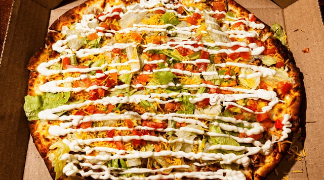BLT Pizza.
